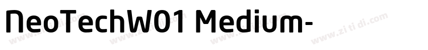 NeoTechW01 Medium字体转换